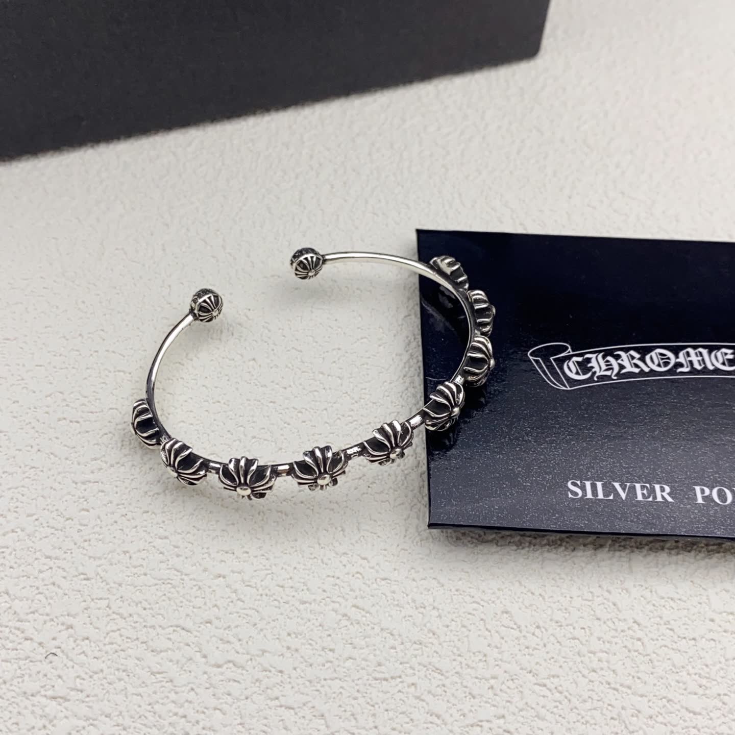 Chrome Hearts Silver Polishing Bracelet